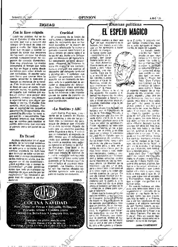 ABC MADRID 19-12-1987 página 25
