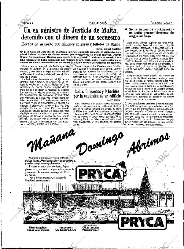 ABC MADRID 19-12-1987 página 58