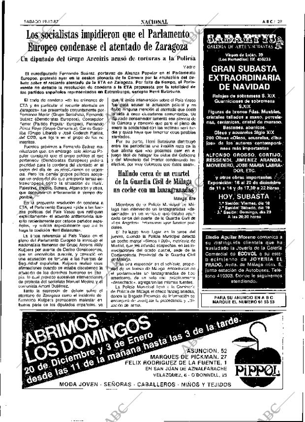 ABC SEVILLA 19-12-1987 página 29