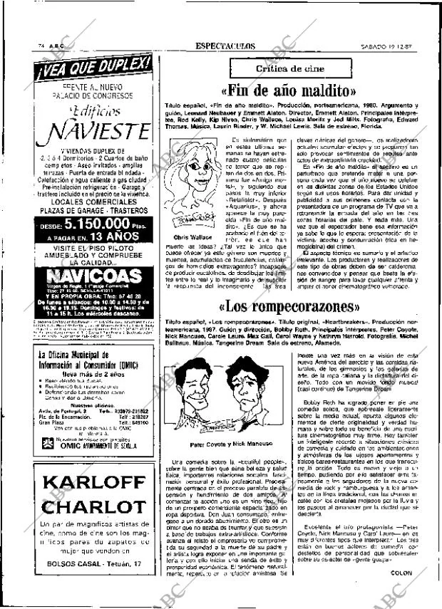 ABC SEVILLA 19-12-1987 página 82