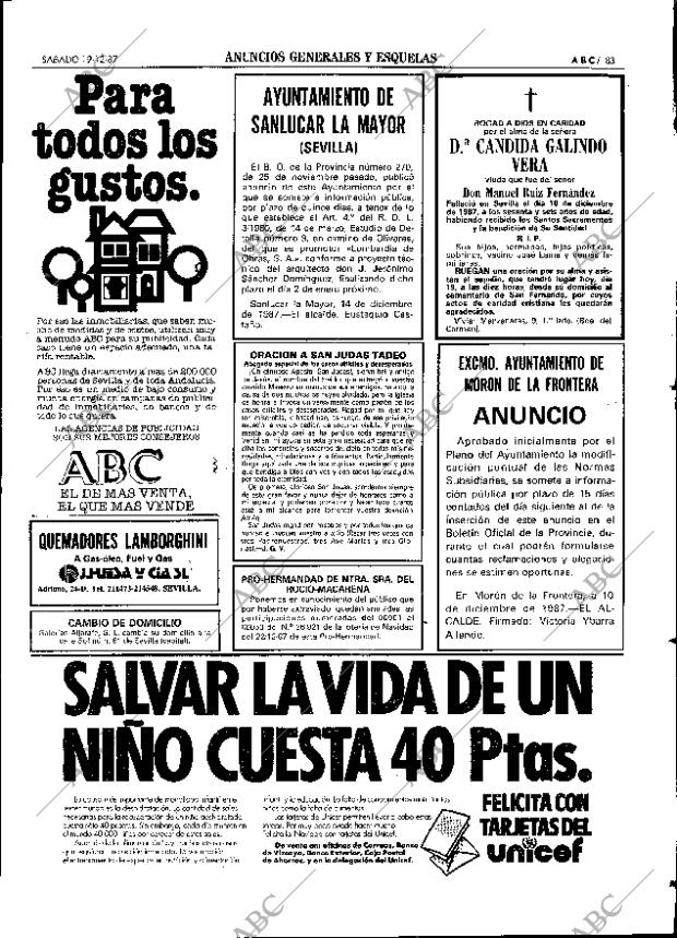 ABC SEVILLA 19-12-1987 página 91