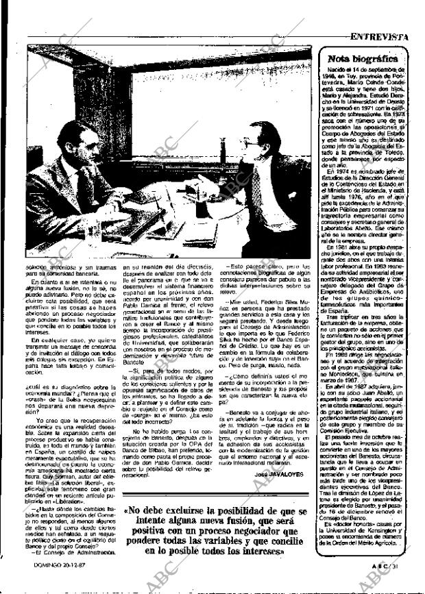 ABC MADRID 20-12-1987 página 31