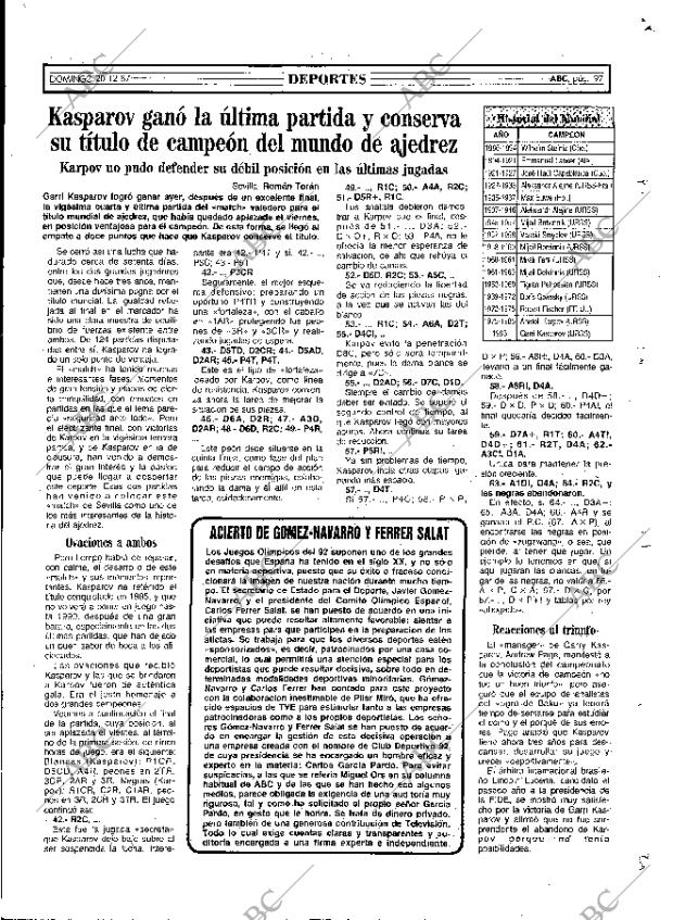 ABC MADRID 20-12-1987 página 97