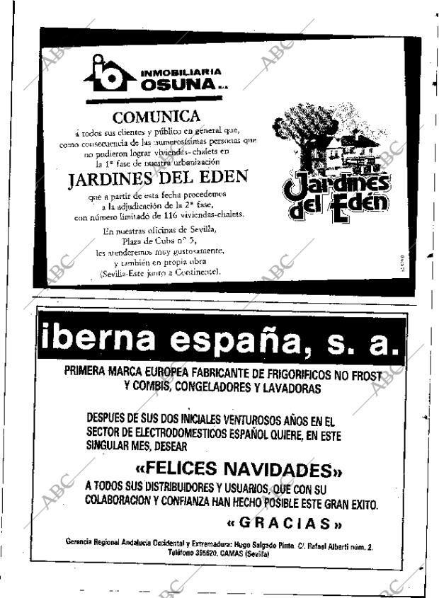 ABC SEVILLA 20-12-1987 página 115