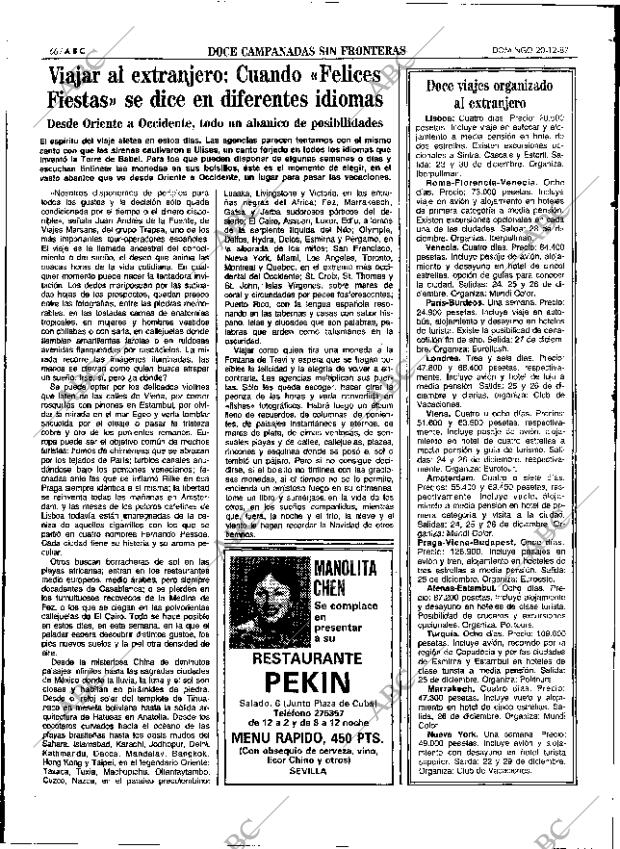 ABC SEVILLA 20-12-1987 página 66