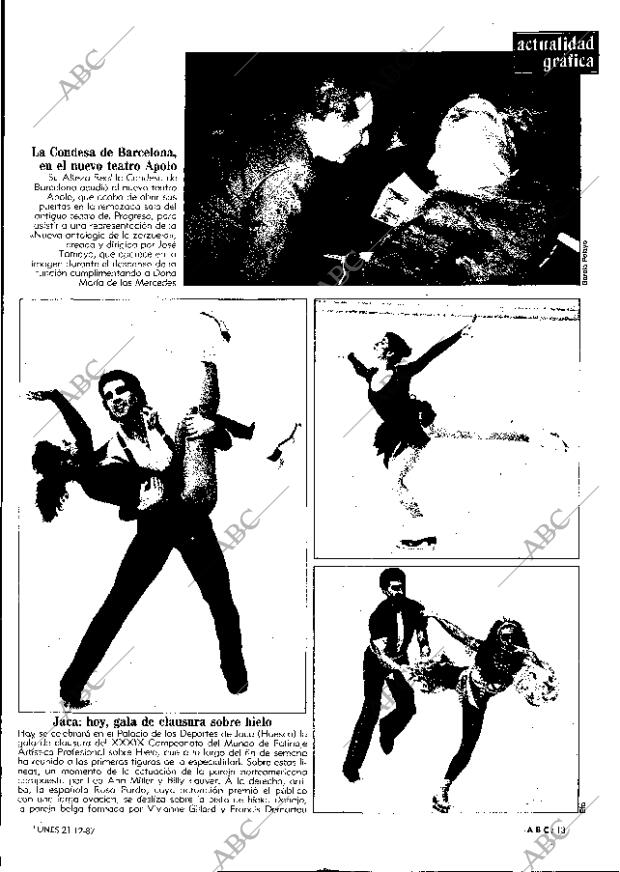 ABC MADRID 21-12-1987 página 13