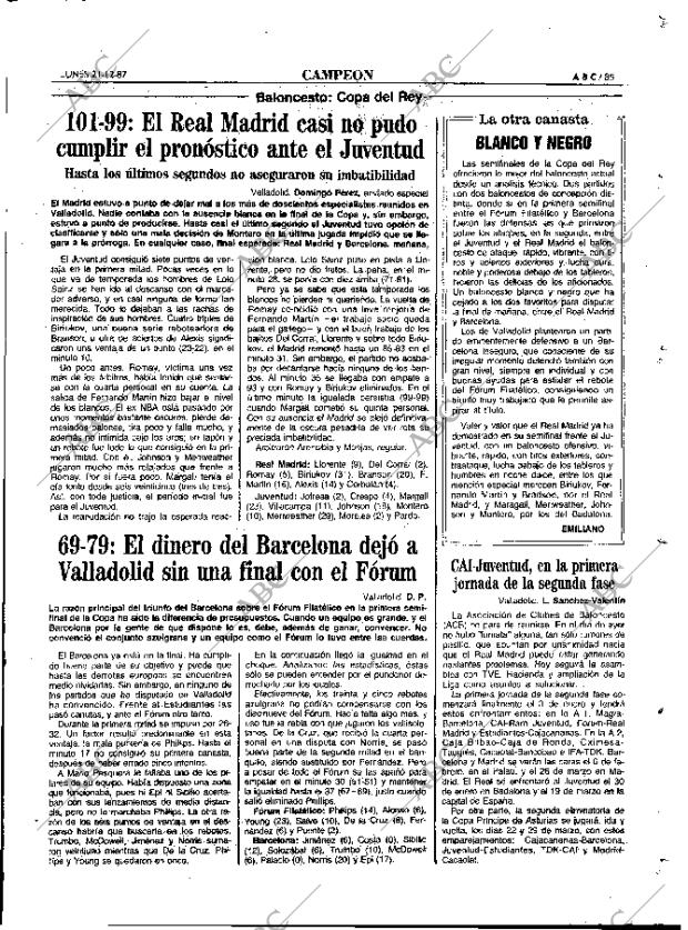 ABC MADRID 21-12-1987 página 85