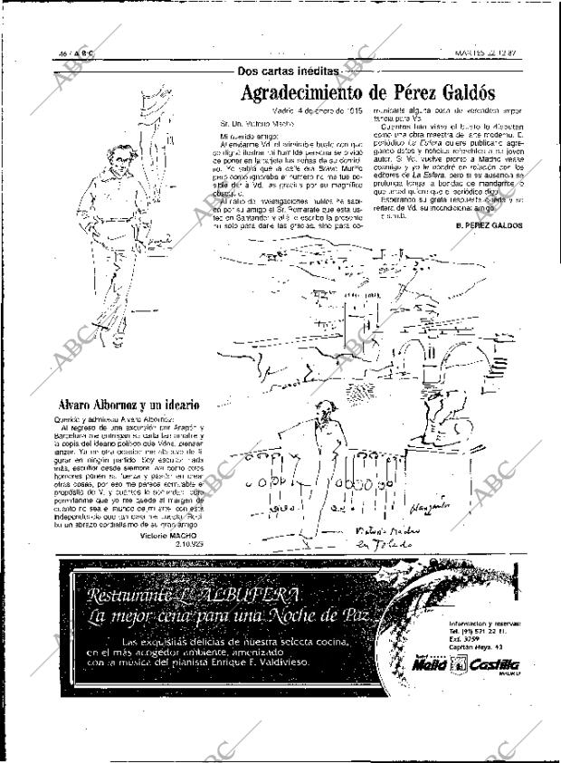 ABC MADRID 22-12-1987 página 46