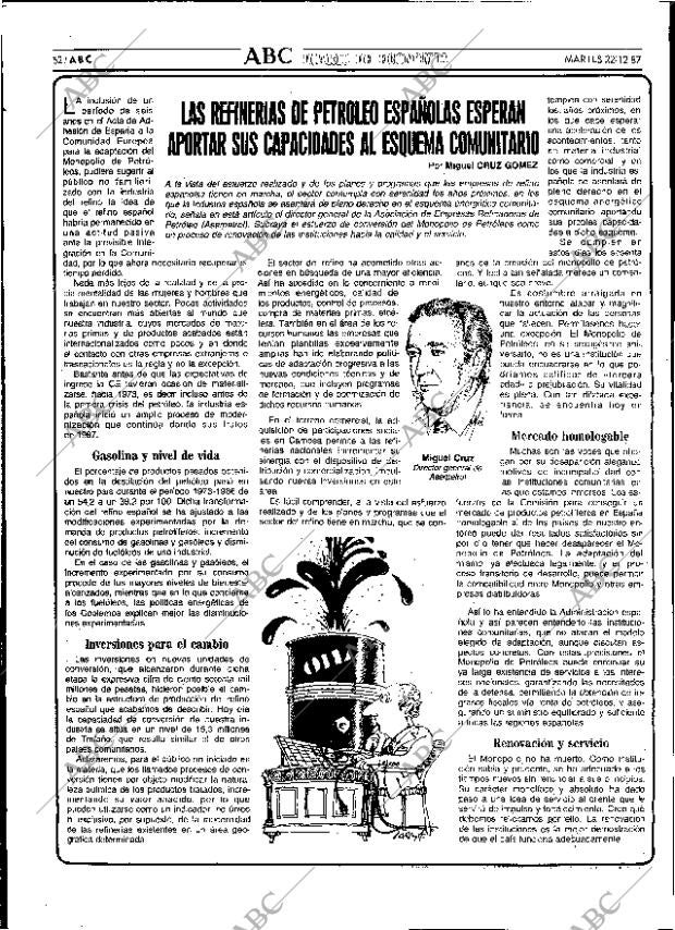 ABC SEVILLA 22-12-1987 página 52
