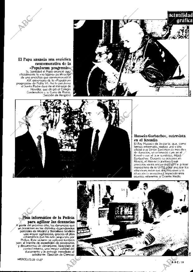 ABC MADRID 23-12-1987 página 19