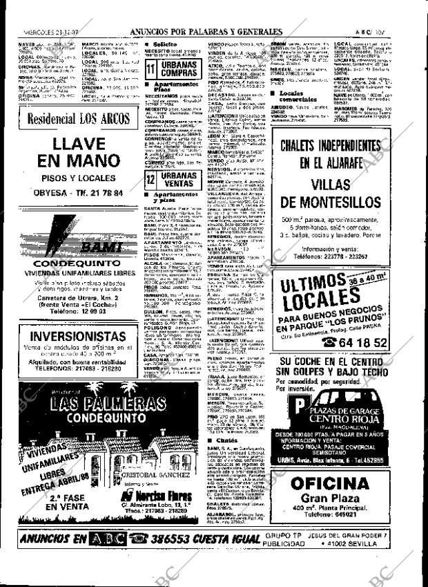 ABC SEVILLA 23-12-1987 página 107