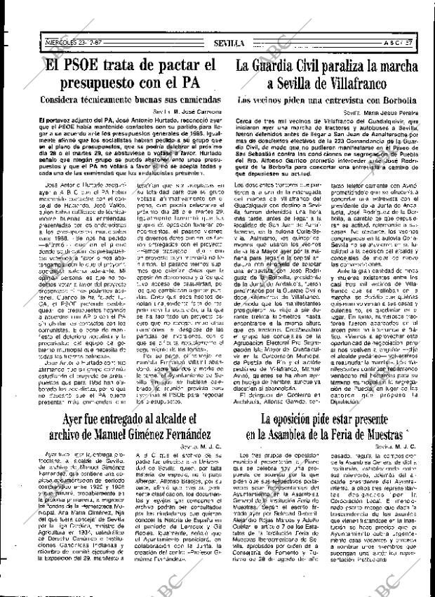 ABC SEVILLA 23-12-1987 página 57