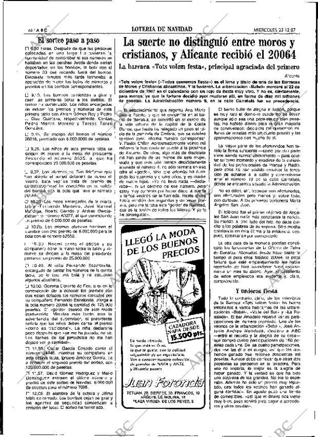 ABC SEVILLA 23-12-1987 página 66