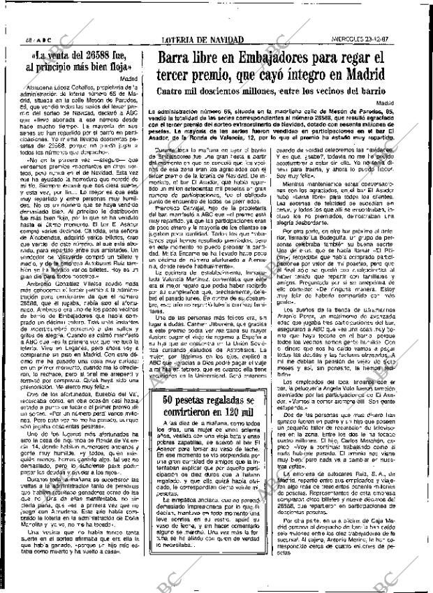 ABC SEVILLA 23-12-1987 página 68