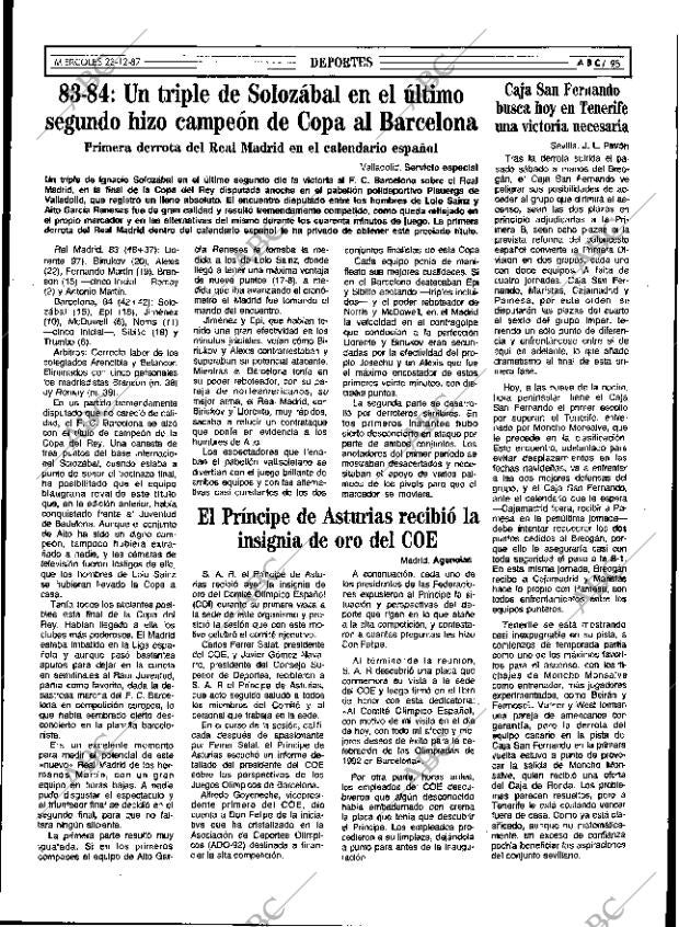 ABC SEVILLA 23-12-1987 página 95