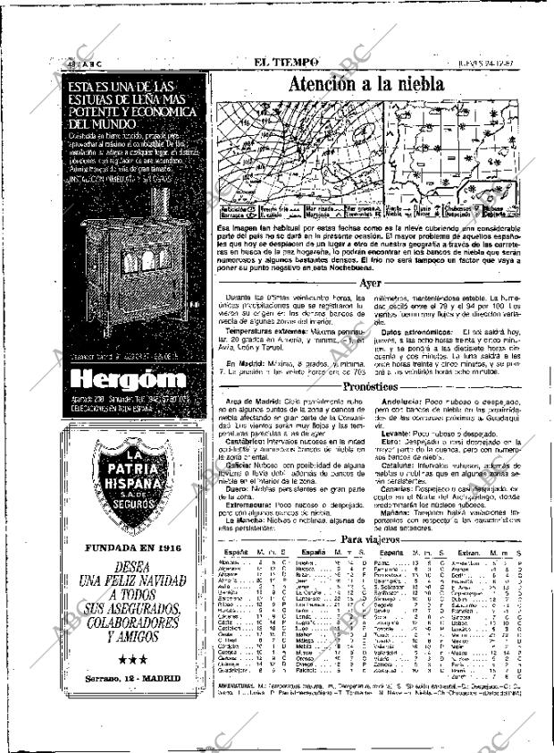 ABC MADRID 24-12-1987 página 48