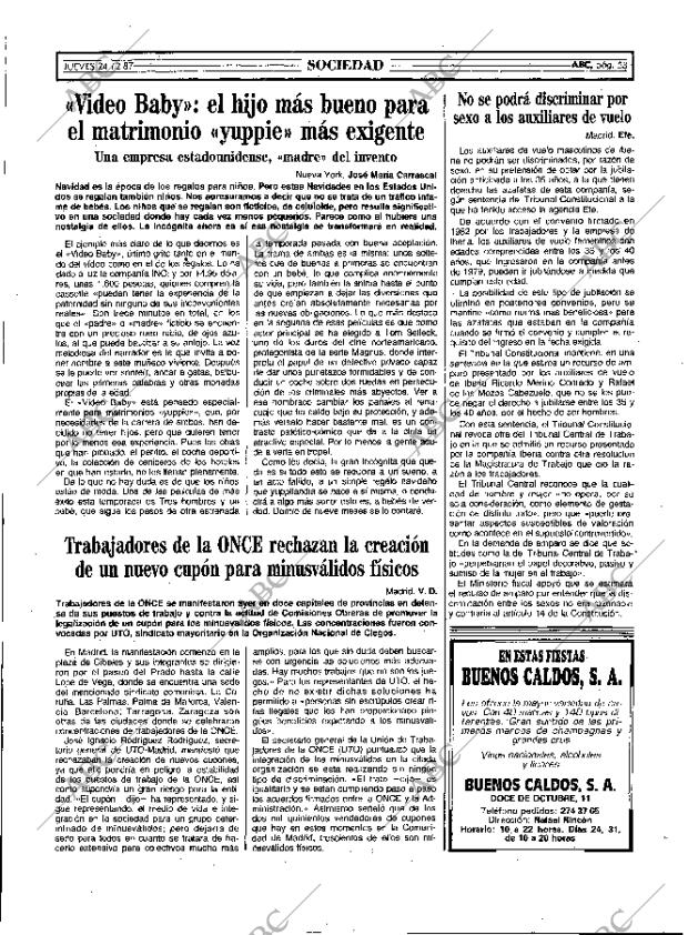 ABC MADRID 24-12-1987 página 53