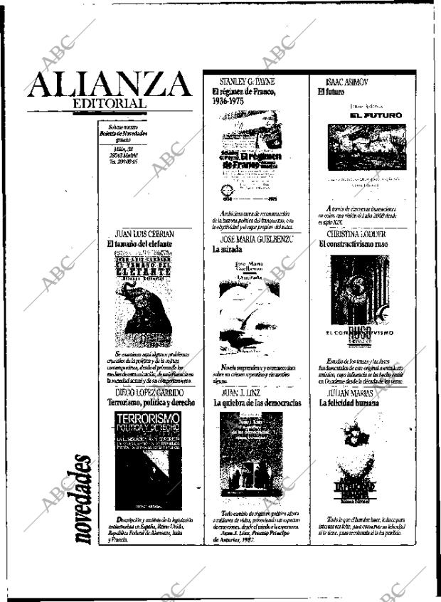 ABC MADRID 26-12-1987 página 2