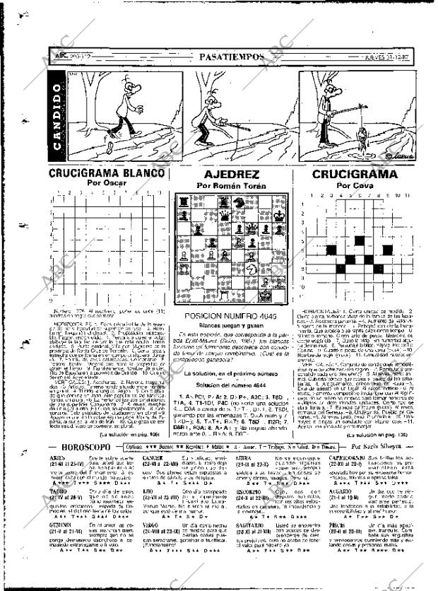 ABC MADRID 31-12-1987 página 112