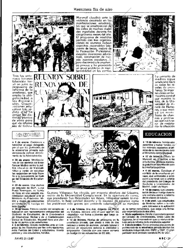 ABC MADRID 31-12-1987 página 29