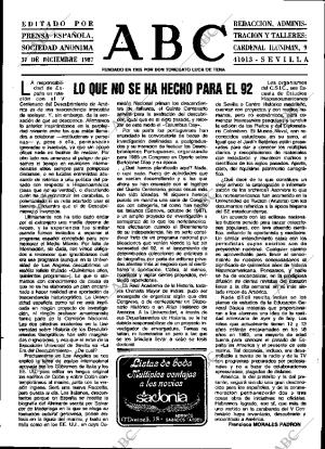 ABC SEVILLA 31-12-1987 página 3