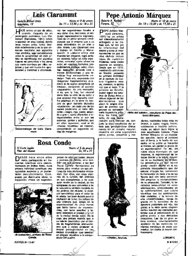 ABC SEVILLA 31-12-1987 página 83