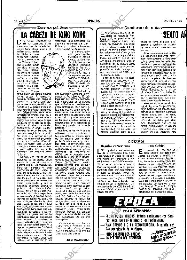 ABC SEVILLA 05-01-1988 página 12