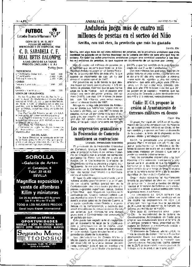 ABC SEVILLA 05-01-1988 página 26