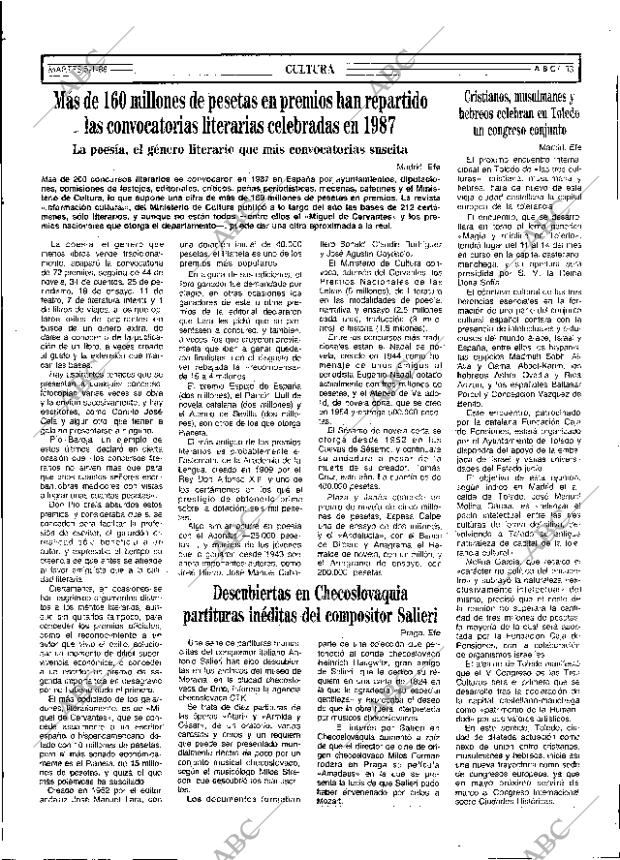 ABC SEVILLA 05-01-1988 página 33