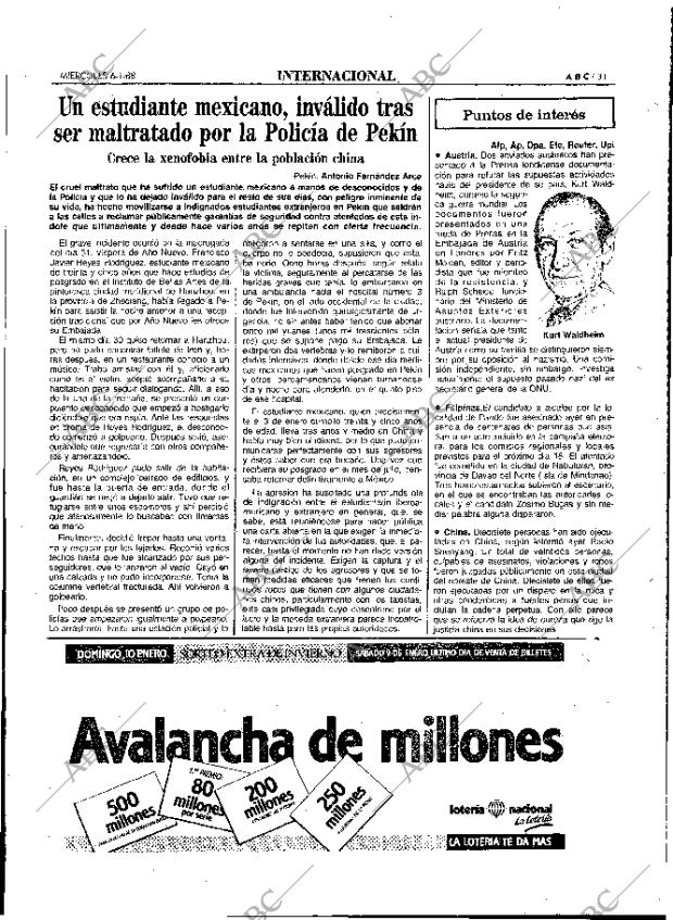 ABC MADRID 06-01-1988 página 31