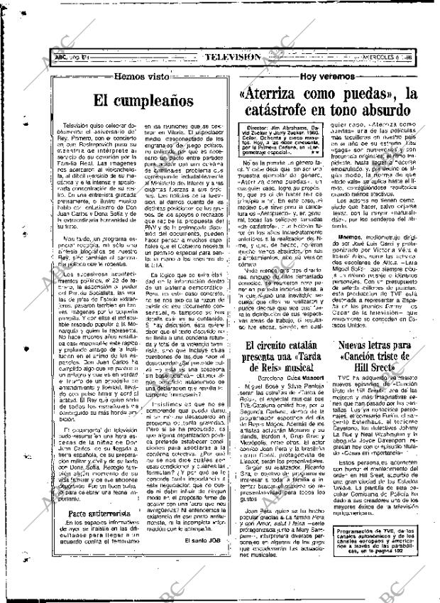 ABC MADRID 06-01-1988 página 74