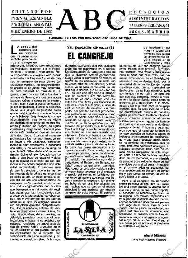 ABC MADRID 09-01-1988 página 3