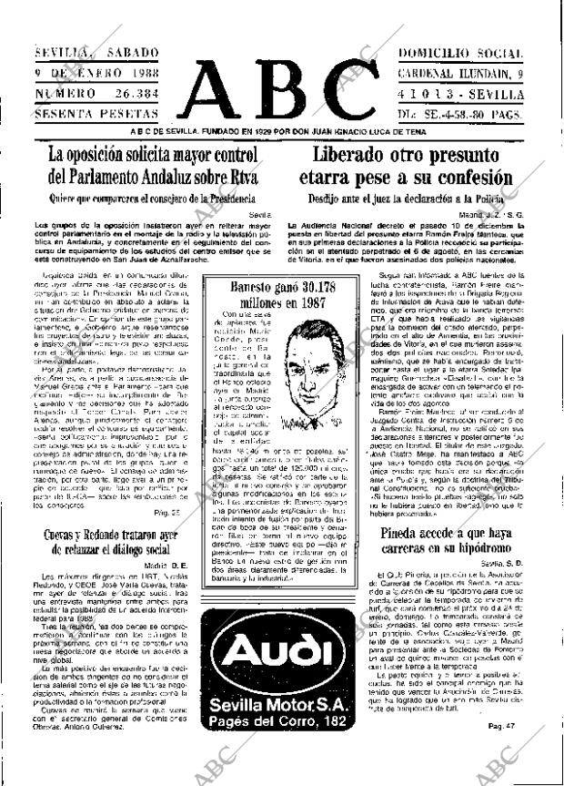 ABC SEVILLA 09-01-1988 página 13