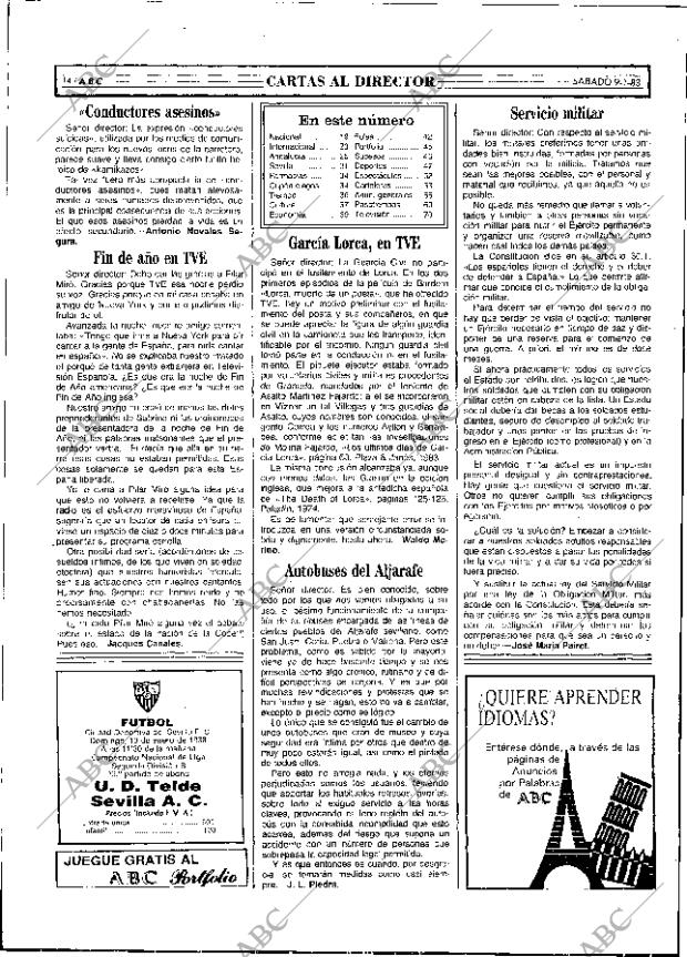 ABC SEVILLA 09-01-1988 página 14