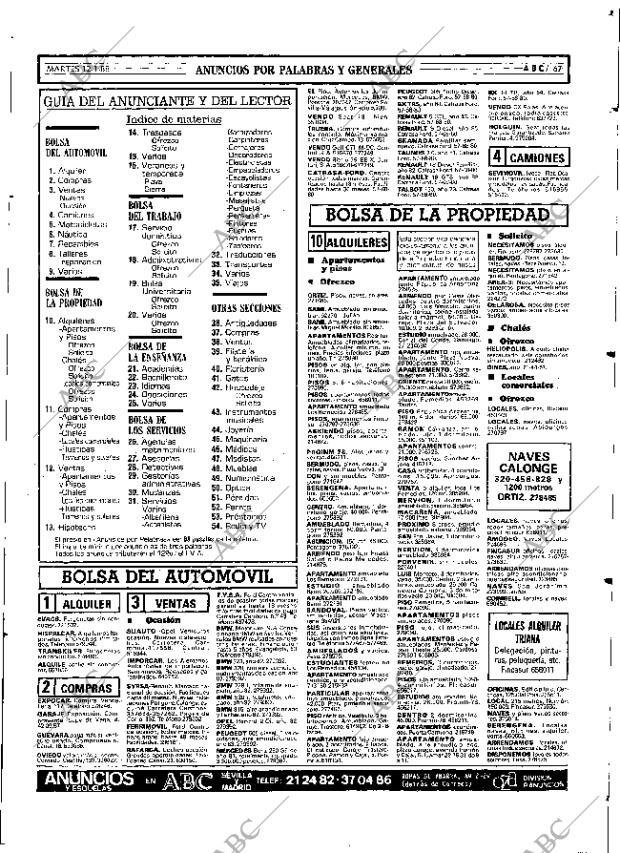ABC SEVILLA 12-01-1988 página 67