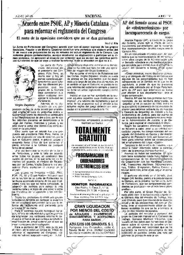 ABC SEVILLA 14-01-1988 página 19