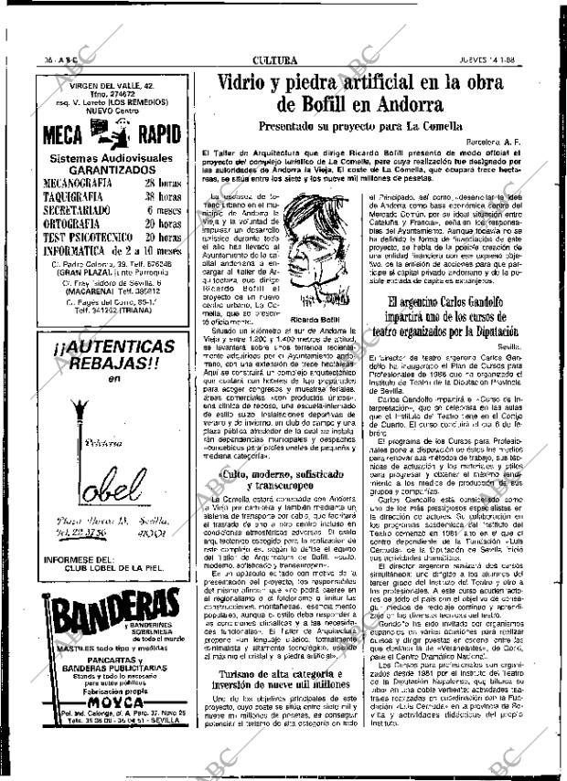 ABC SEVILLA 14-01-1988 página 36
