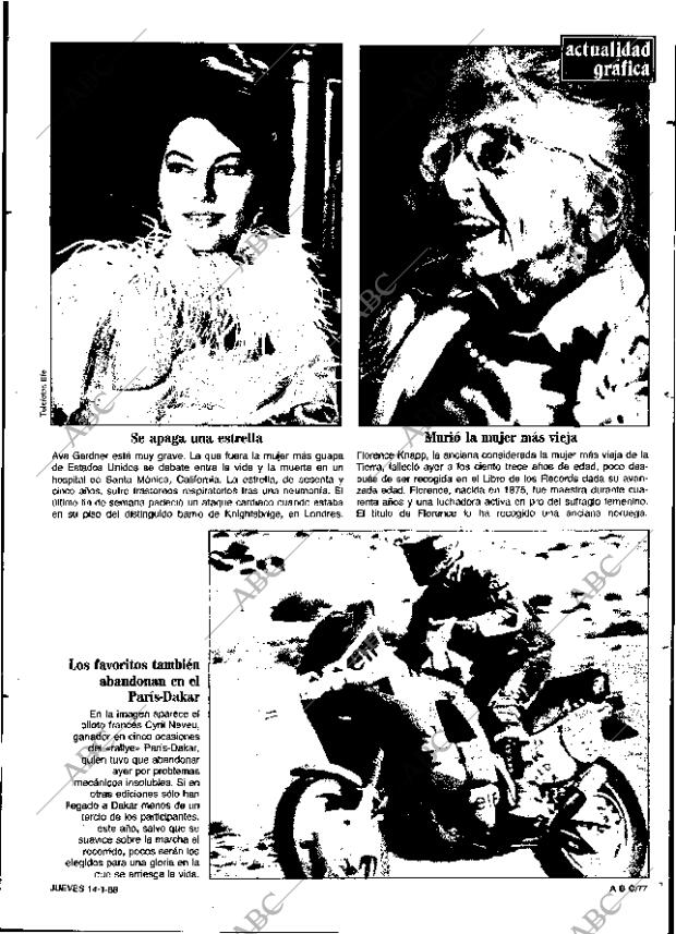 ABC SEVILLA 14-01-1988 página 77