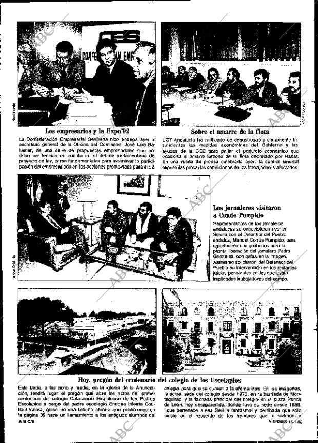 ABC SEVILLA 15-01-1988 página 6