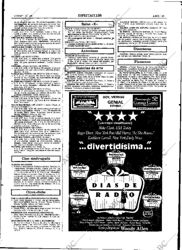 ABC SEVILLA 15-01-1988 página 63