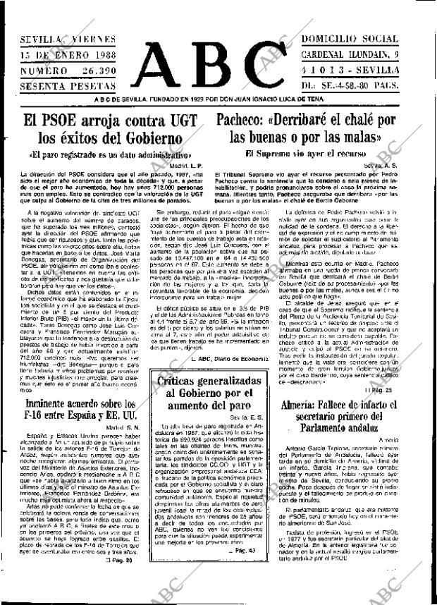 ABC SEVILLA 15-01-1988 página 9