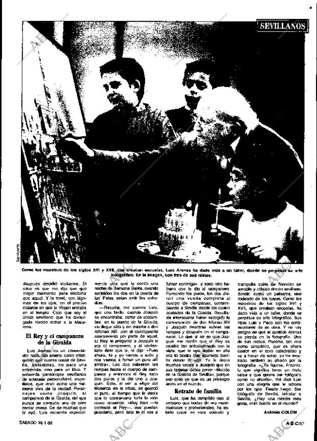 ABC SEVILLA 16-01-1988 página 69