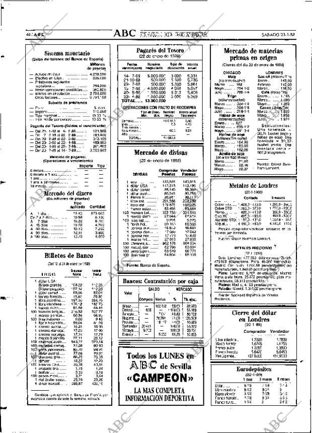 ABC SEVILLA 23-01-1988 página 52