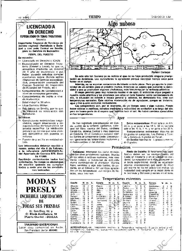 ABC SEVILLA 23-01-1988 página 54