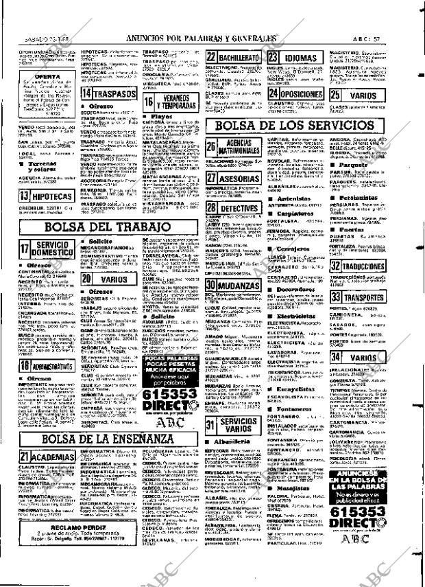 ABC SEVILLA 23-01-1988 página 65