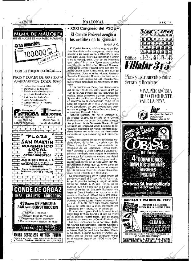 ABC MADRID 25-01-1988 página 19