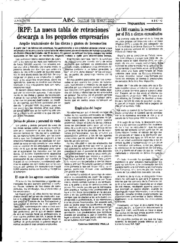 ABC MADRID 25-01-1988 página 43