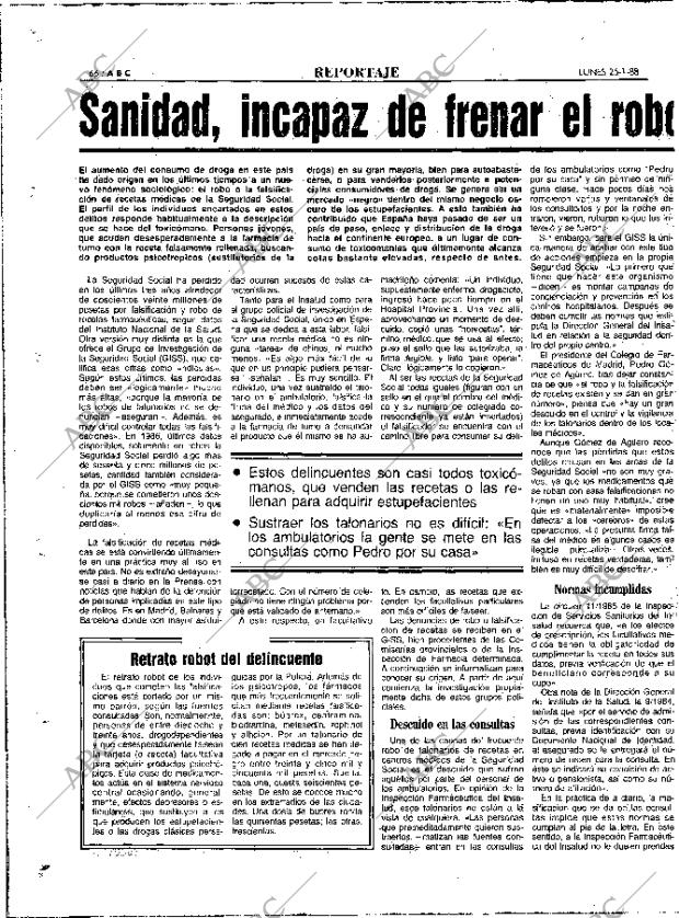 ABC MADRID 25-01-1988 página 66