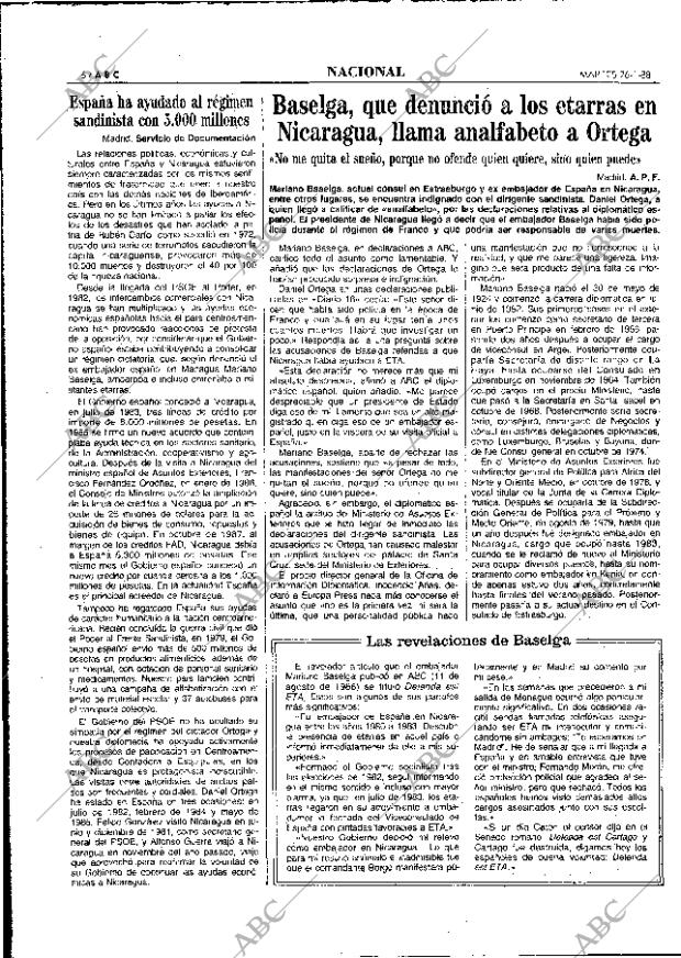 ABC MADRID 26-01-1988 página 16