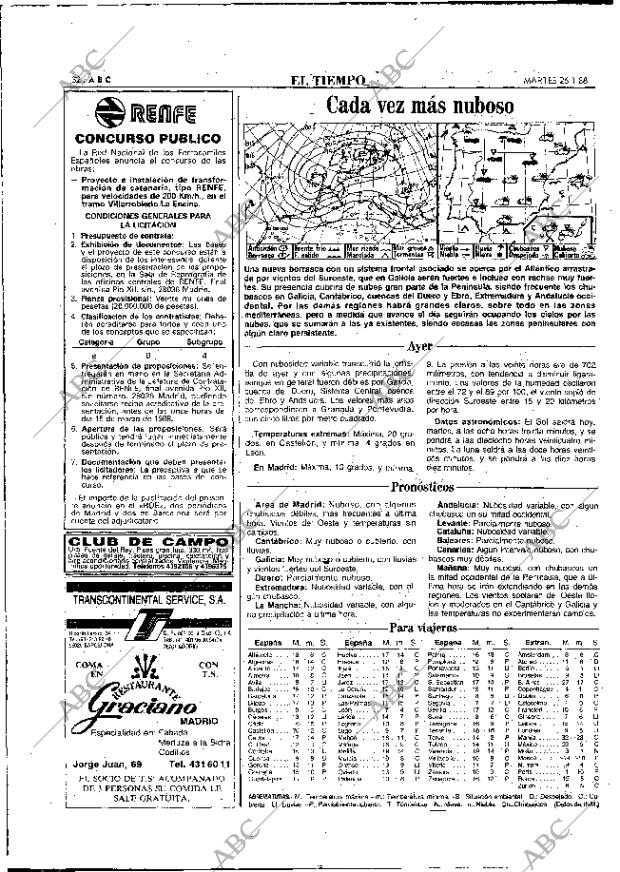 ABC MADRID 26-01-1988 página 32